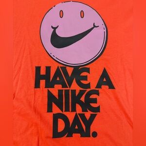 Nike The Nike Tee Have a Nike Day Smiley Face T-Shirt New NWT Graphic Tee